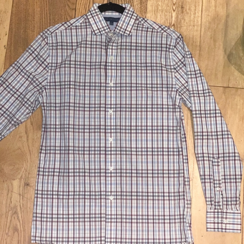Men’s Tommy Hilfiger Polo Dress Shirt NWOT